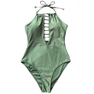 Cupshe One Piece High Waisted Bathing Suit